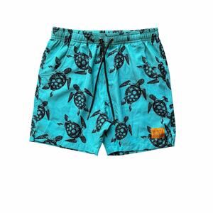Bronte Turtle Print Swim Shorts (Boys 10)